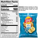 Lay's Potato Chips Salt & Vinegar Flavored Snack Chips, 1 oz Bags, 40 Count Multipack