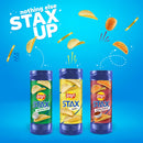 (11 pack) Lay's Stax Potato Crisps Mesquite Barbecue Flavored 5.5 Oz, Canister