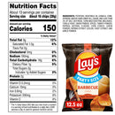 (4 pack) Lay's Barbecue Flavored Potato Chips, Party Size, 12.5 oz Bag