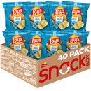 Lay's Barbecue Flavored Potato Chips Snacks Multipack, 1 oz Bags, 40 Count